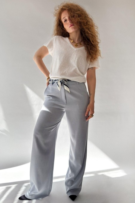 Pantalon jambes larges EMIE