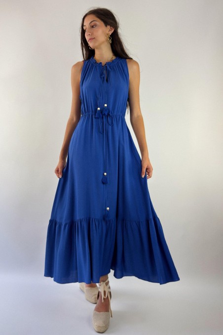 Robe longue unie NEELAM