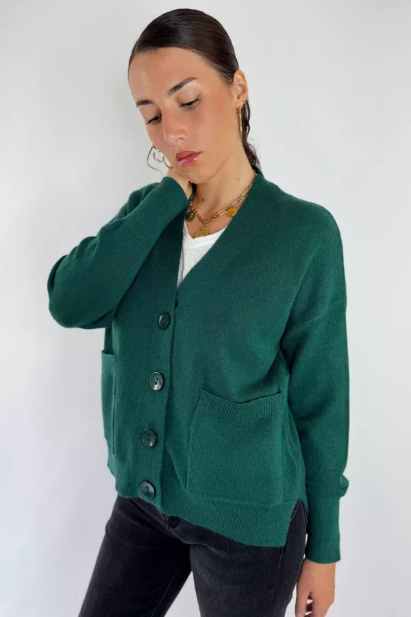 Gilet maille jersey CHELTON