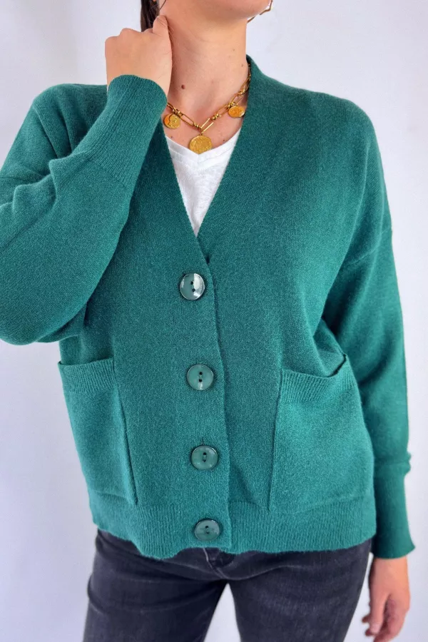 Gilet maille jersey CHELTON