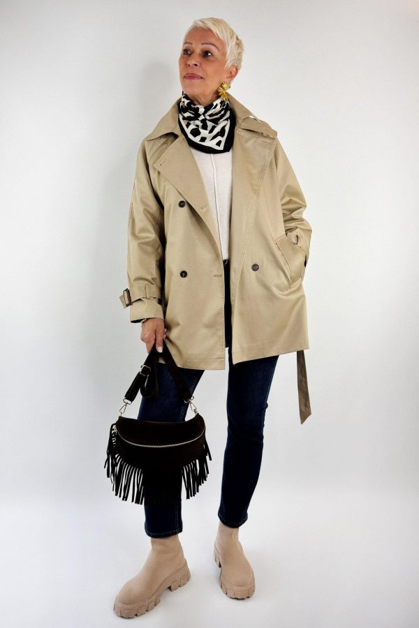 Trench-coat court TYLAN