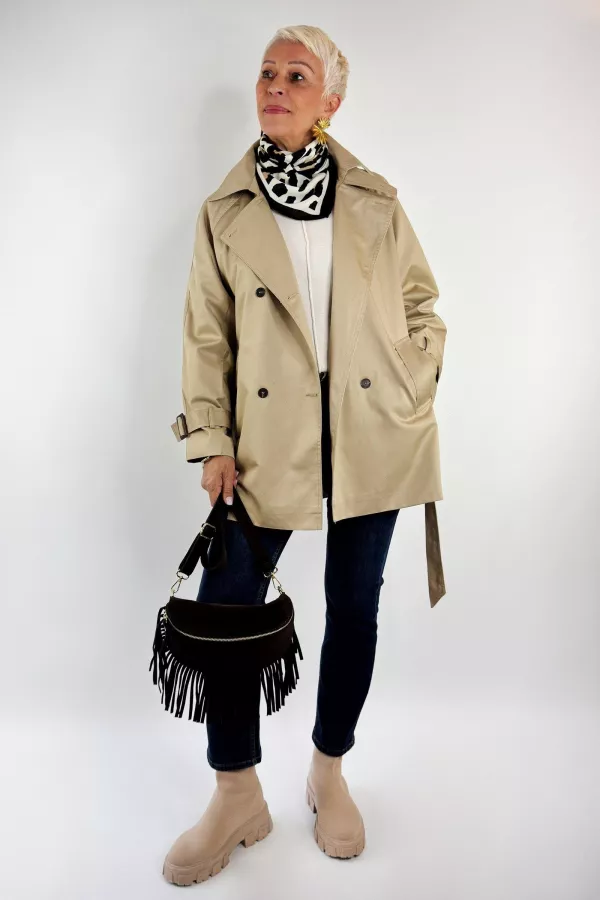 Trench-coat court TYLAN