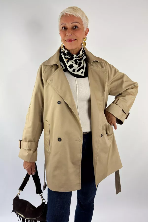 Trench-coat court TYLAN