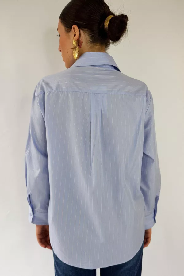 Chemise rayée en coton IMANO