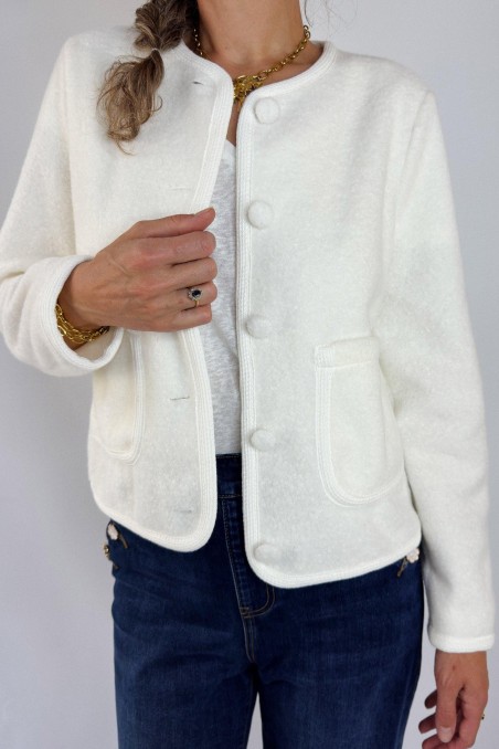 Veste unie SEZANNE