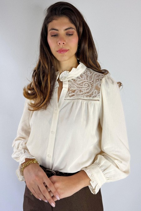 Chemise dentelle ANIMA