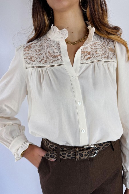 Chemise dentelle ANIMA