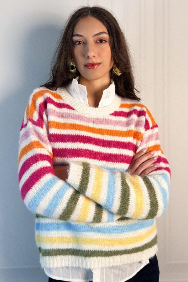 Pull rayé ALICIA
