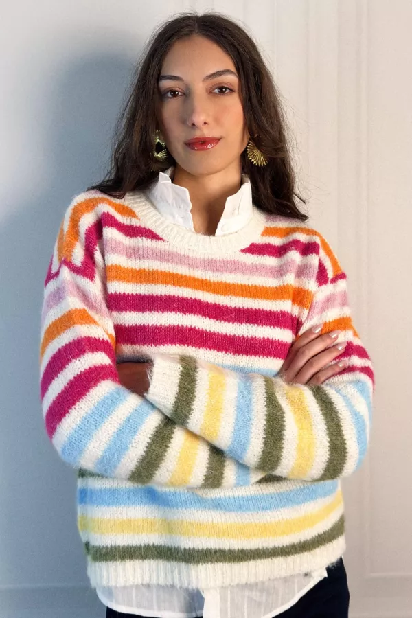 Pull rayé ALICIA
