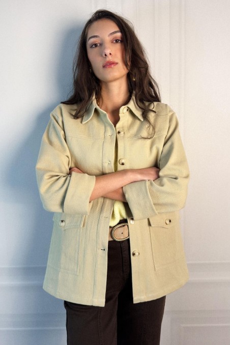 Veste oversize coton TANGY