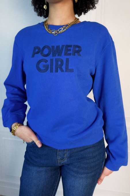 Sweat brodé MOI