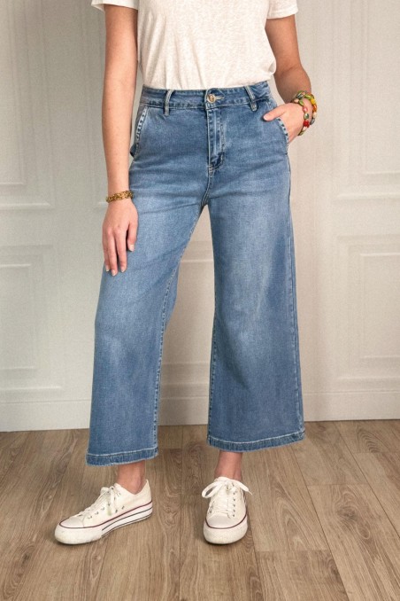 Pantalon 7/8ème jambes larges NARA