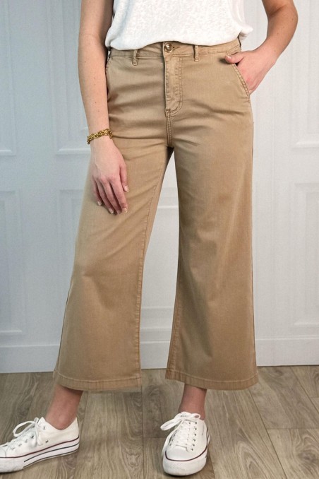 Pantalon 7/8ème jambes larges NARA