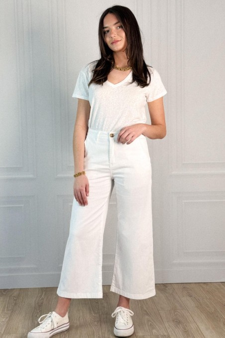 Pantalon 7/8ème jambes larges NARA