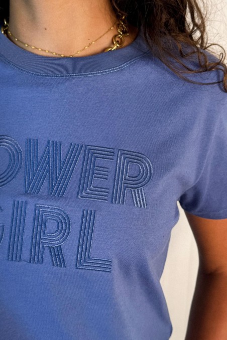 Tee shirt brodé POWER