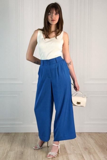 Pantalon jambes larges TOKANO