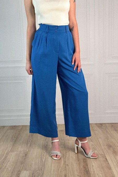Pantalon jambes larges TOKANO