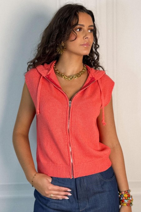 Gilet à capuche VIRGOMA