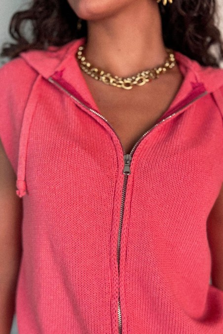 Gilet à capuche VIRGOMA
