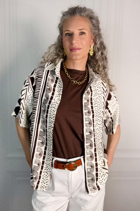 Chemise imprimée MALABO
