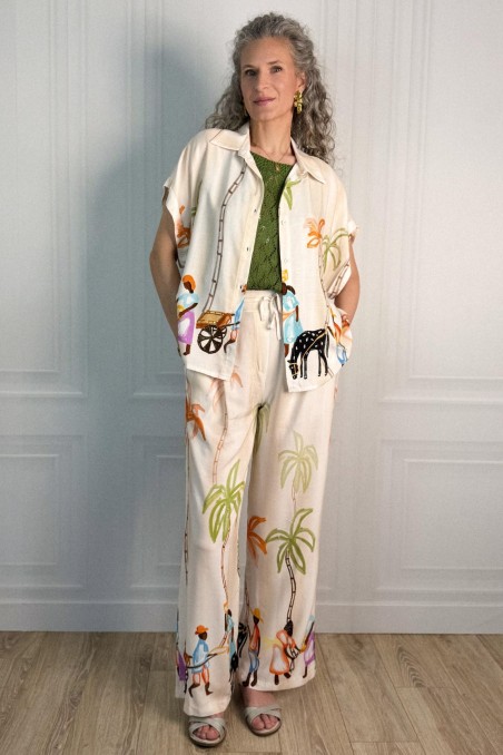 Chemise imprimée MARTINIQUE